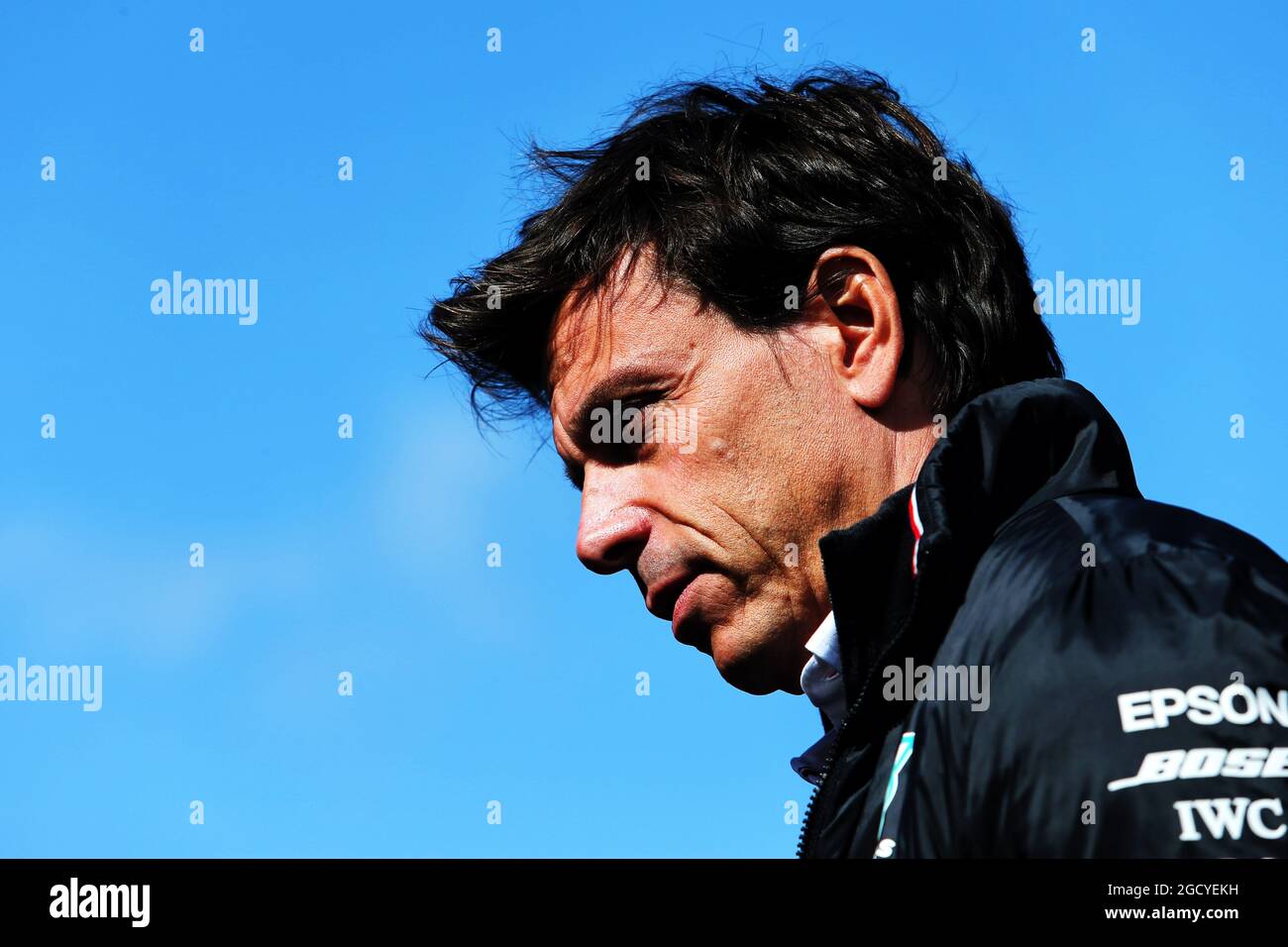Toto Wolff (GER) Mercedes AMG F1 Aktionär und Executive Director. Großer Preis von Belgien, Samstag, 25. August 2018. Spa-Francorchamps, Belgien. Stockfoto