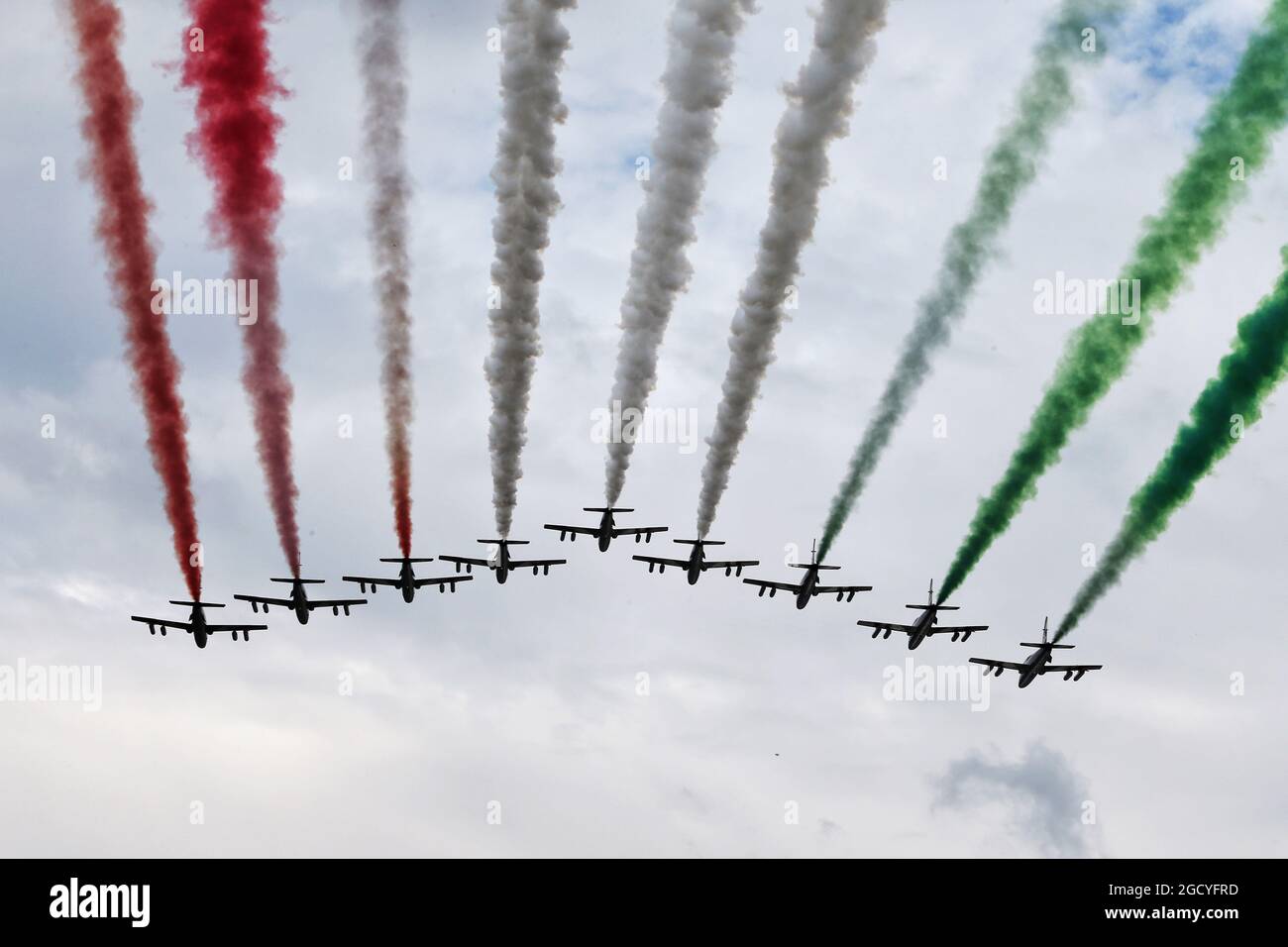 Grid-Atmosphäre. Großer Preis von Italien, Sonntag, 2. September 2018. Monza Italien. Stockfoto