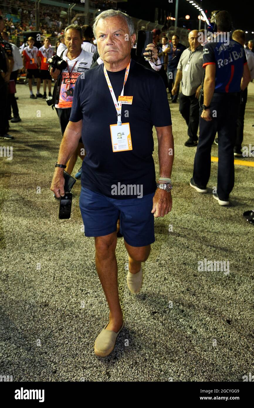 Großer Preis von Singapur, Sonntag, 15. September 2018. Marina Bay Street Circuit, Singapur. Stockfoto