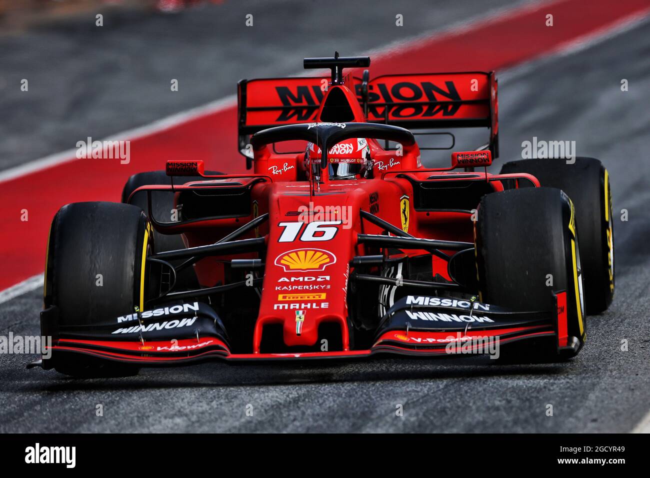 Charles Leclerc (MON) Ferrari SF90. Stockfoto