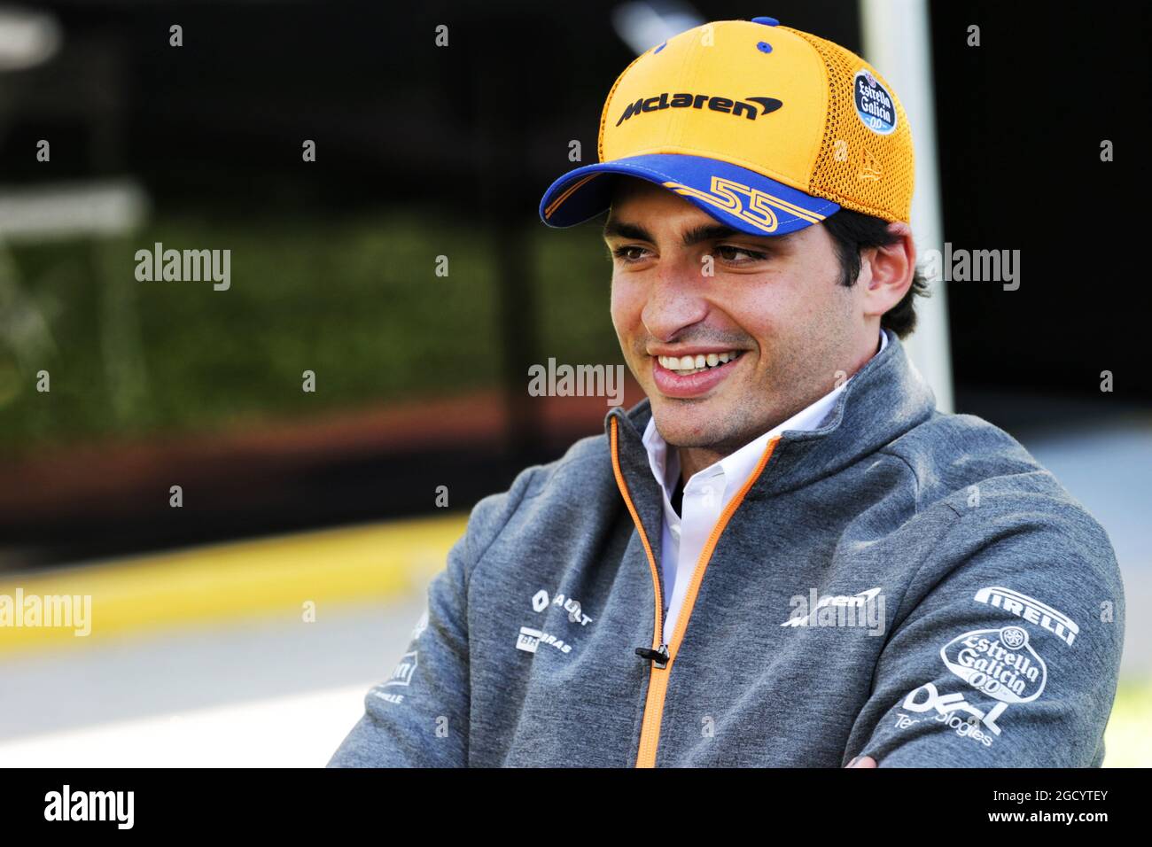 Carlos Sainz Jr (ESP) McLaren. Großer Preis von Australien, Donnerstag, 14. März 2019. Albert Park, Melbourne, Australien. Stockfoto