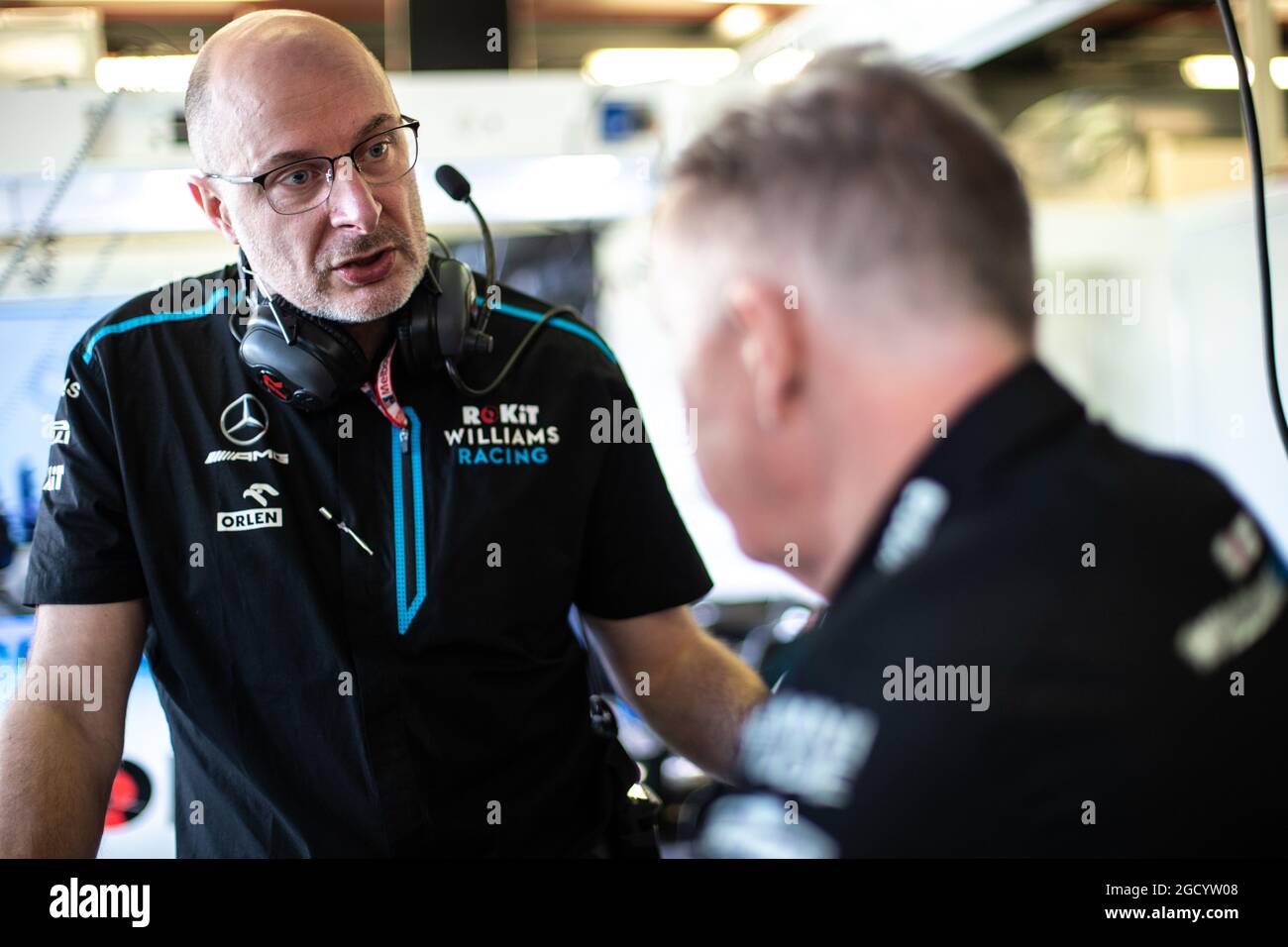 Doug McKiernan (GBR) Williams Racing Design Director. Großer Preis von Australien, Freitag, 15. März 2019. Albert Park, Melbourne, Australien. Stockfoto