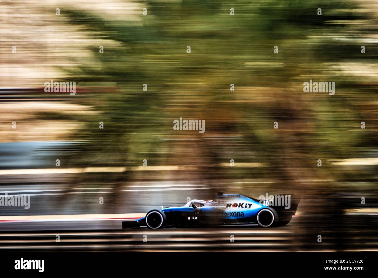 Nichola Latifi (CDN) Williams Racing FW42 Test- und Entwicklungstreiber. Formula One Testing, Mittwoch, 3. April 2019. Sakhir, Bahrain. Stockfoto