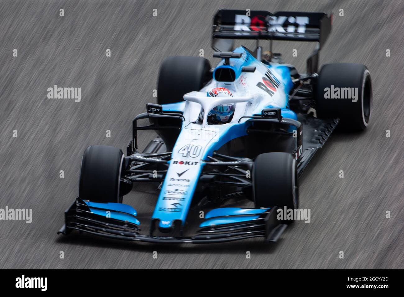 Nichola Latifi (CDN) Williams Racing FW42 Test- und Entwicklungstreiber. Formula One Testing, Mittwoch, 3. April 2019. Sakhir, Bahrain. Stockfoto