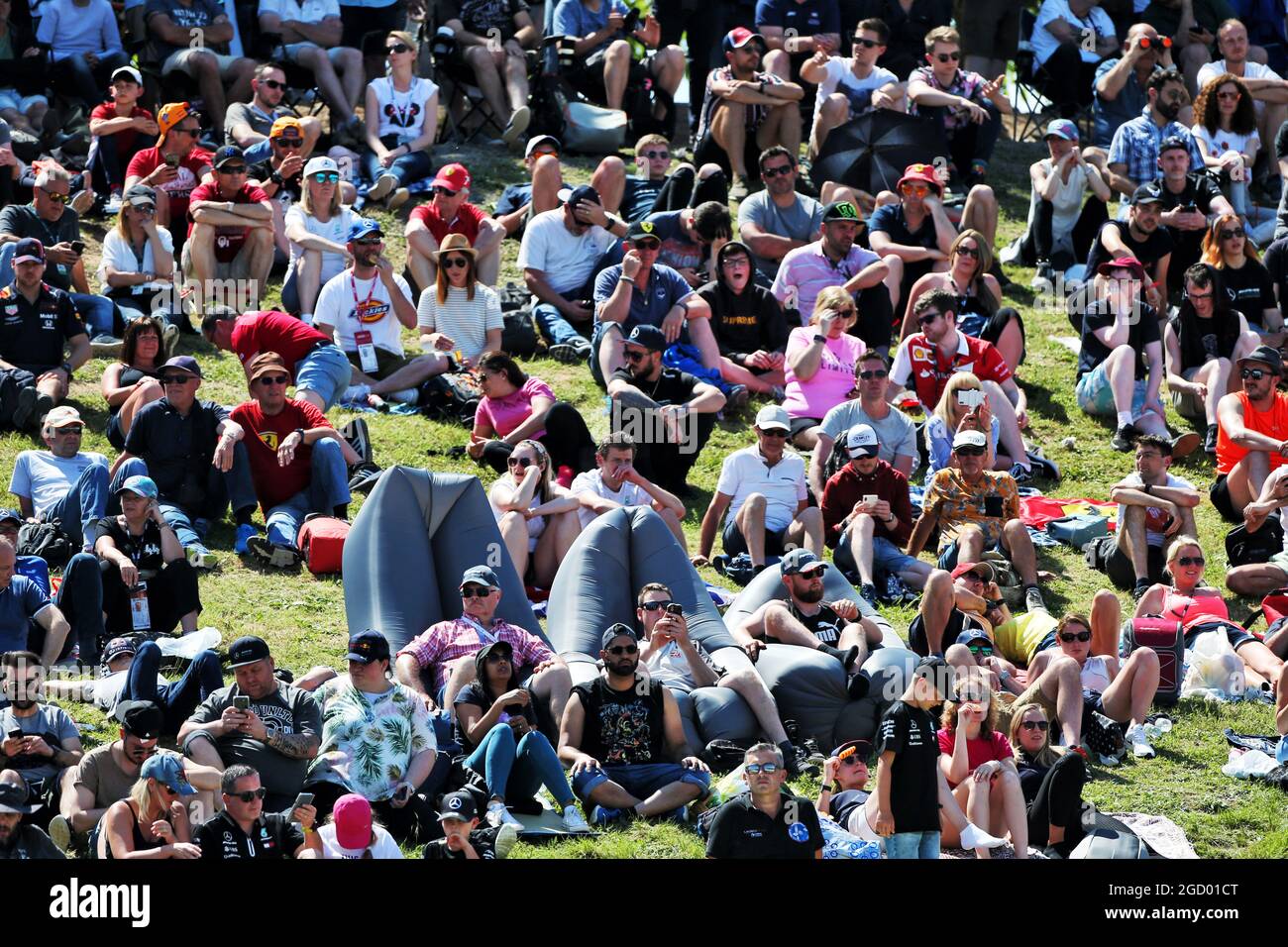 Lüfter. Großer Preis von Spanien, Samstag, 11. Mai 2019. Barcelona, Spanien. Stockfoto