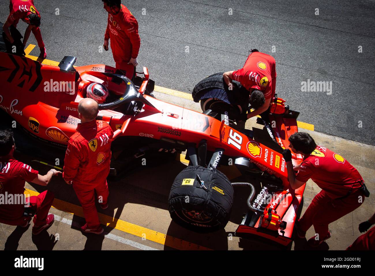 Charles Leclerc (MON) Ferrari SF90. Formel 1 im Saisontest, Tag 1, Dienstag, 14. Mai 2019. Barcelona, Spanien. Stockfoto