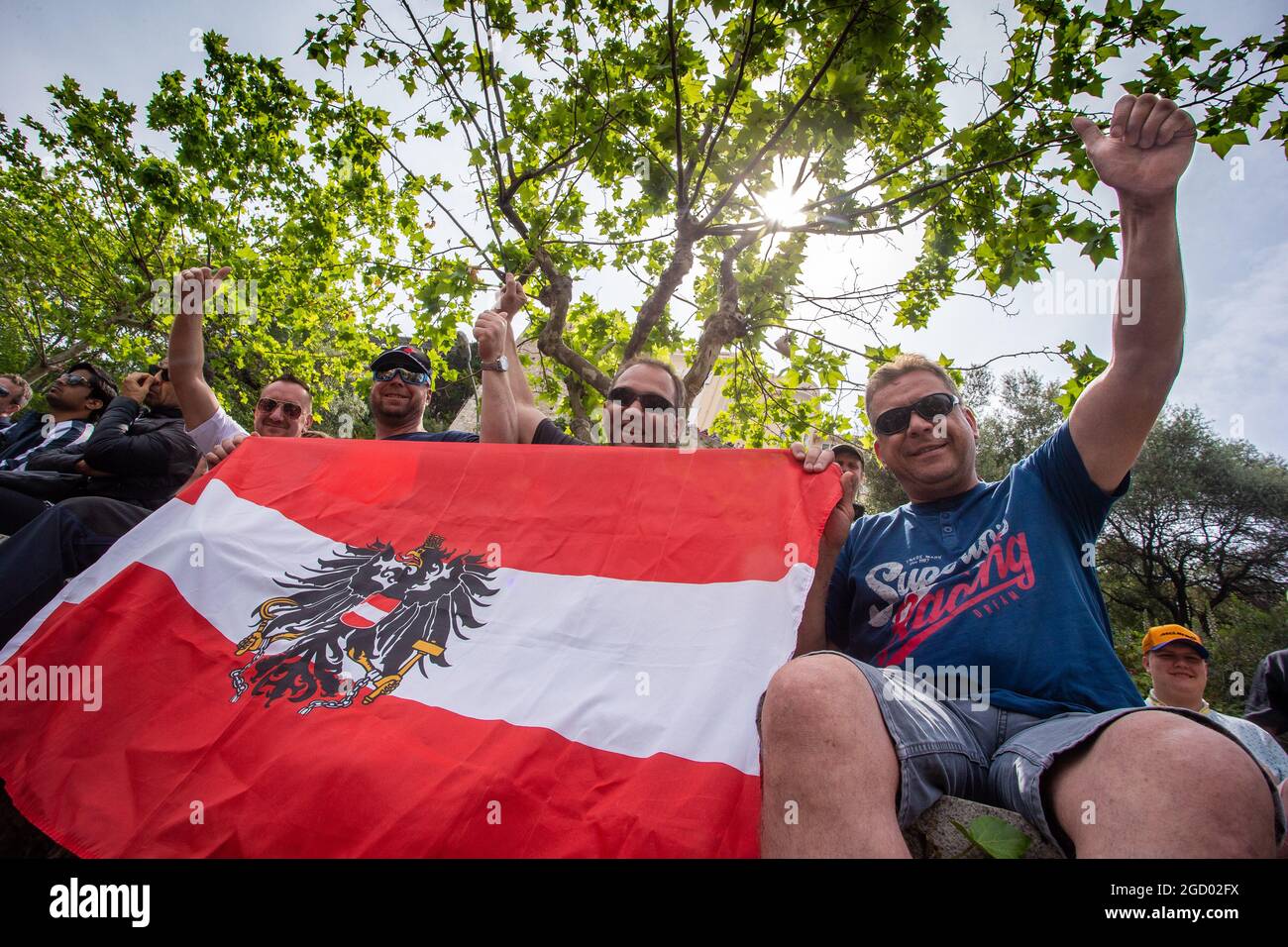 Lüfter. Großer Preis von Monaco, Samstag, 25. Mai 2019. Monte Carlo, Monaco. Stockfoto