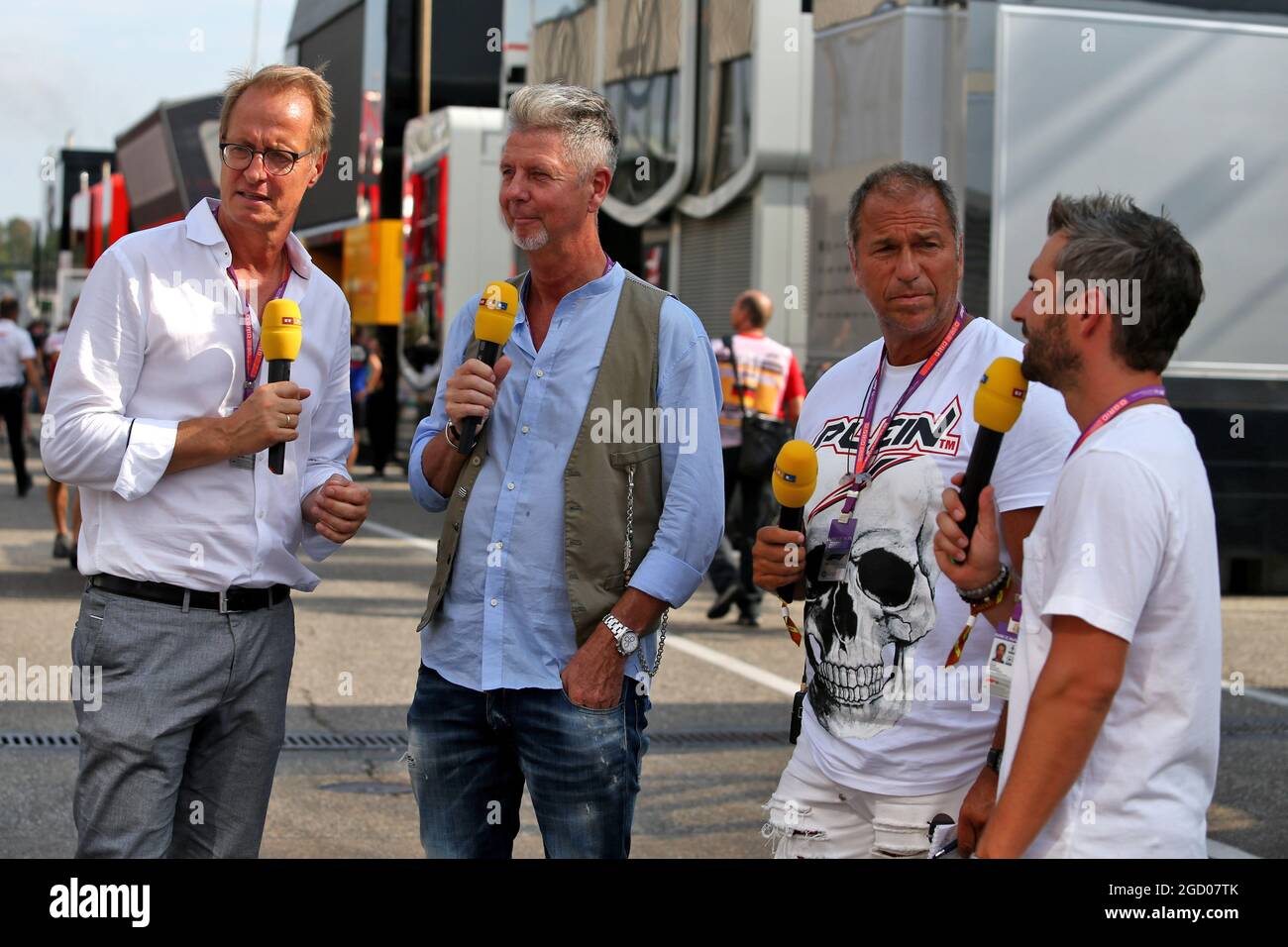 Großer Preis von Deutschland, Samstag, 27. Juli 2019. Hockenheim, Deutschland. Stockfoto