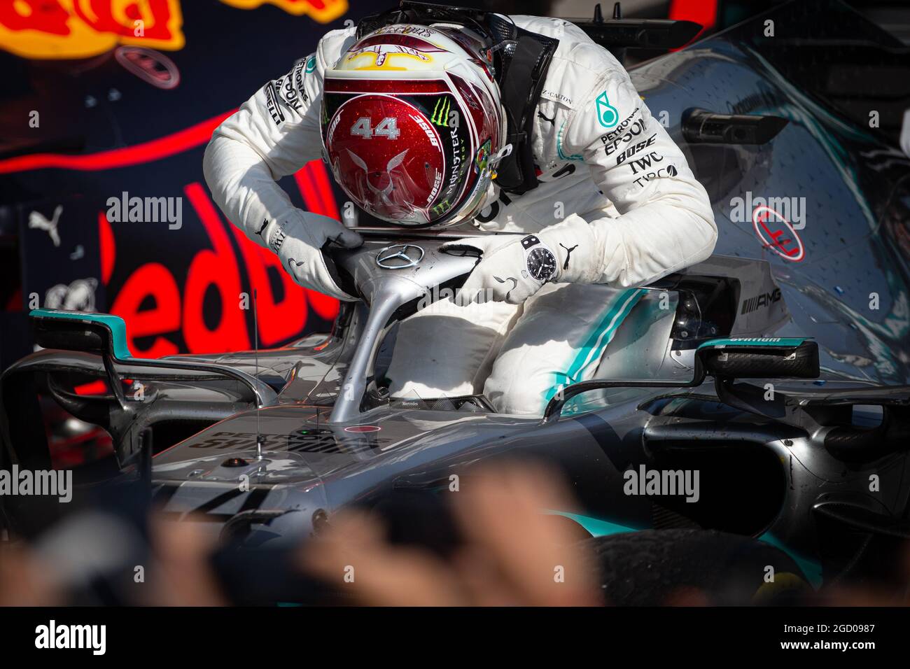 Großer Preis von Ungarn, Sonntag, 4. August 2019. Budapest, Ungarn. Stockfoto