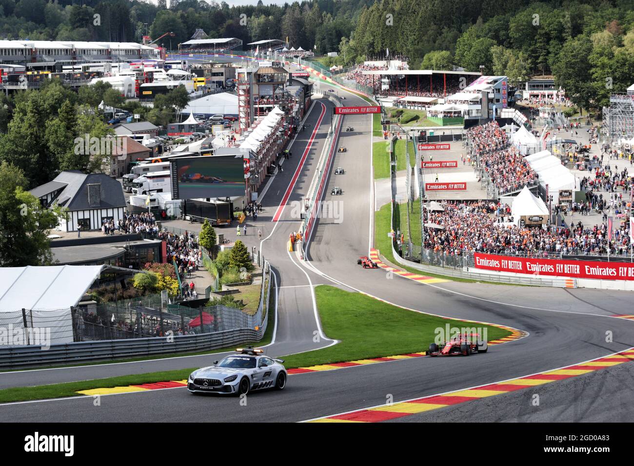 Spa Francorchamps T-Shirt - Formel 1 Fan Shirt Für Den Großen Preis Von Belgien