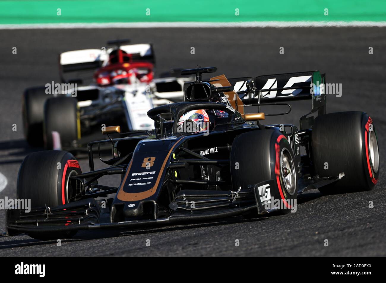 Romain Grosjean (FRA) Haas F1 Team VF-19. Großer Preis von Japan, Sonntag, 13. Oktober 2019. Suzuka, Japan. Stockfoto