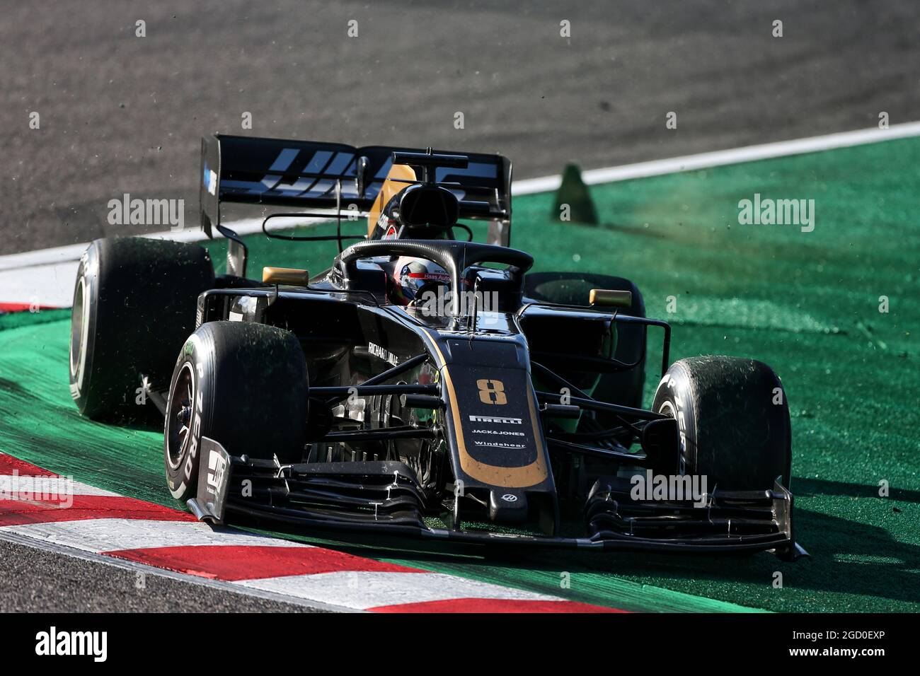 Romain Grosjean (FRA) Haas F1 Team VF-19. Großer Preis von Japan, Sonntag, 13. Oktober 2019. Suzuka, Japan. Stockfoto