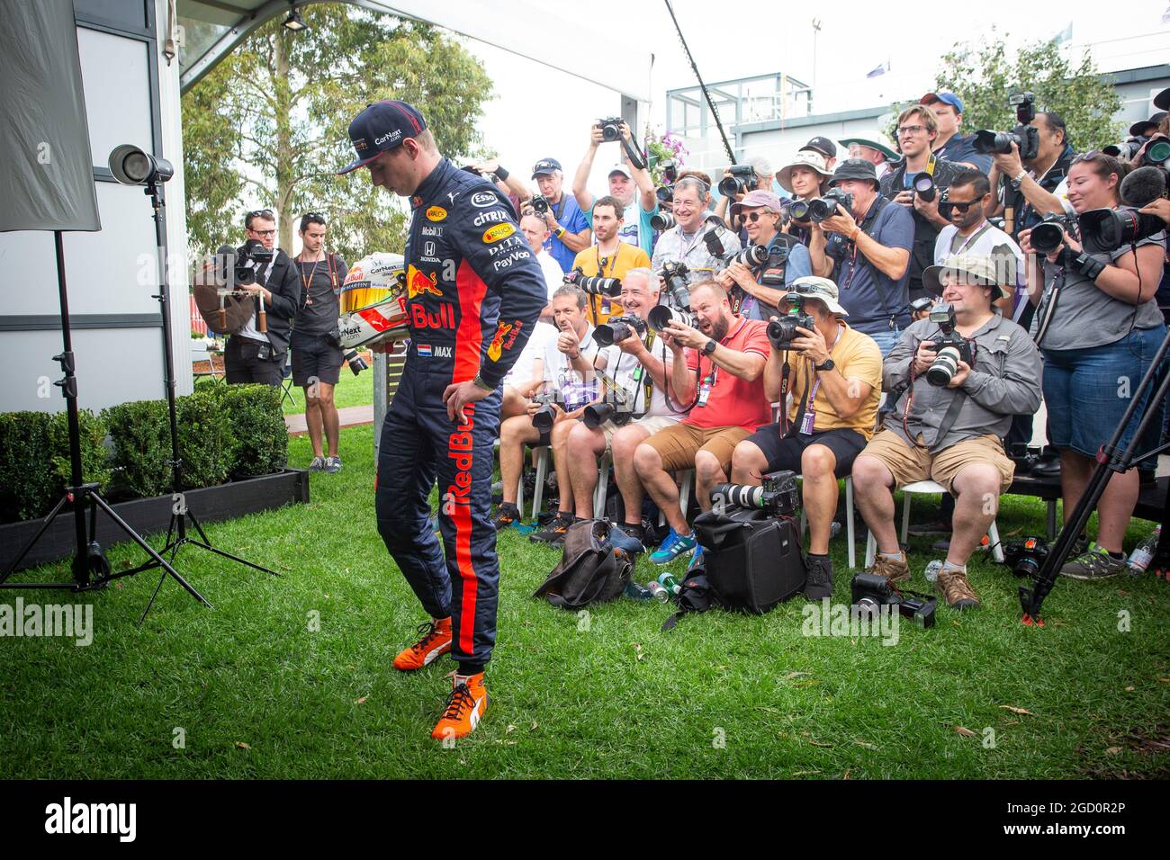 Max Verstappen (NLD) Red Bull Racing. Großer Preis von Australien, Donnerstag, 12. März 2020. Albert Park, Melbourne, Australien. Stockfoto