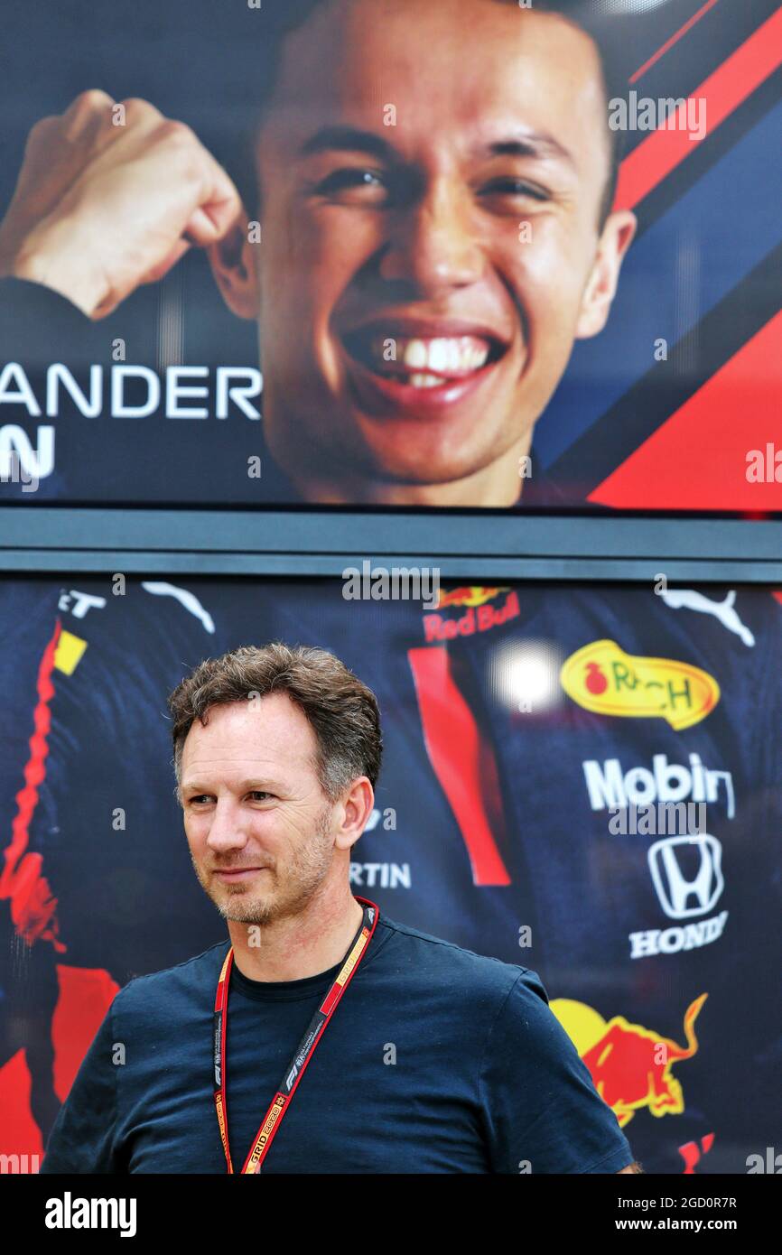 Christian Horner (GBR) Leiter des Red Bull Racing Teams. Großer Preis von Australien, Donnerstag, 12. März 2020. Albert Park, Melbourne, Australien. Stockfoto