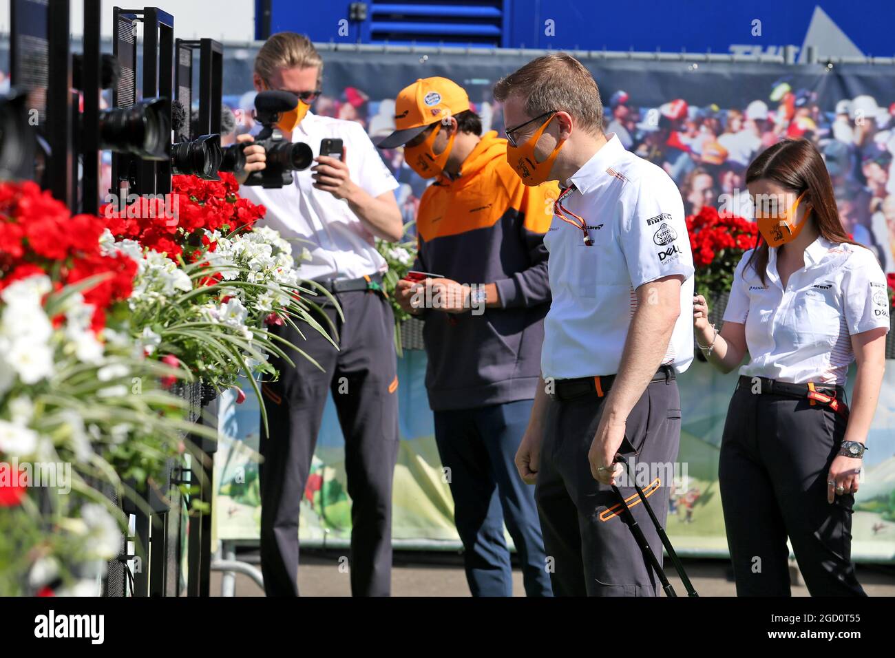 Andreas Seidl, McLaren Geschäftsführer. Großer Preis von Österreich, Samstag, 4. Juli 2020. Spielberg, Österreich. Stockfoto