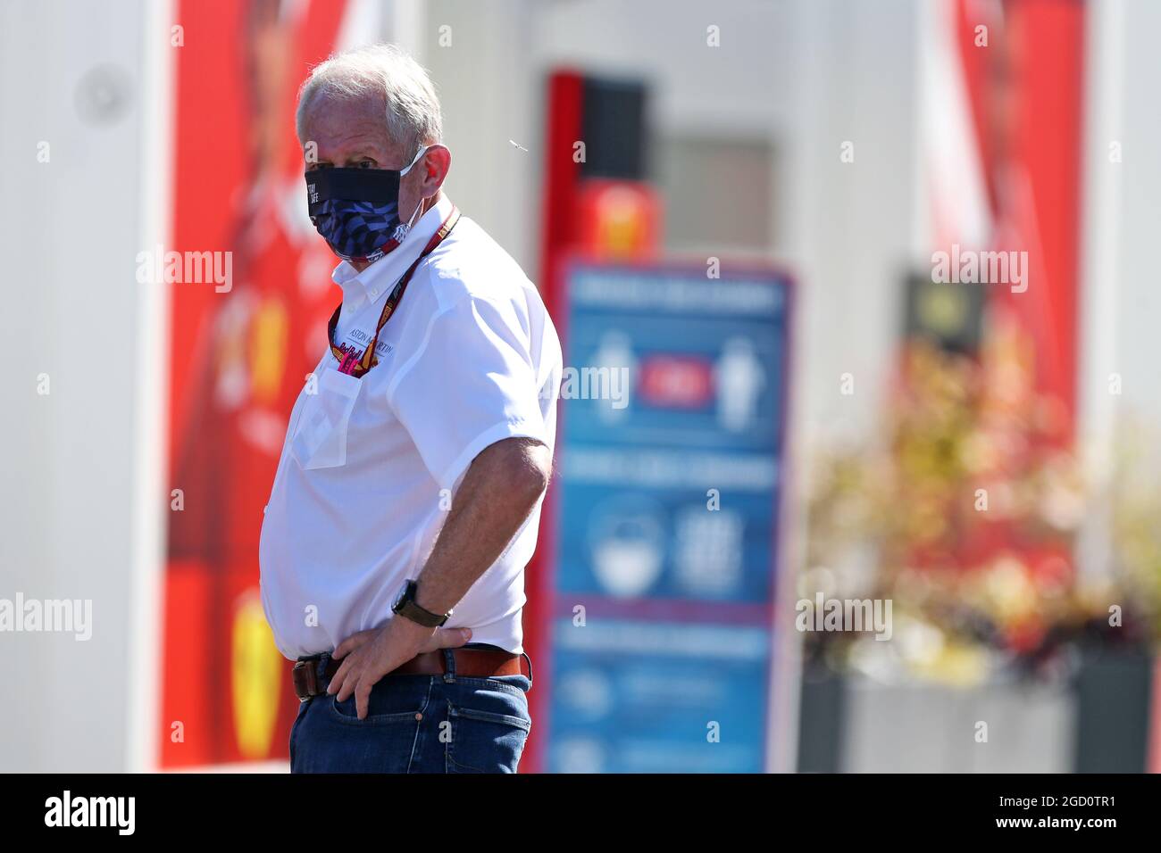 Dr. Helmut Marko (AUT) Red Bull Motorsport Consultant. Steiermark Grand Prix, Freitag, 10. Juli 2020. Spielberg, Österreich. Stockfoto