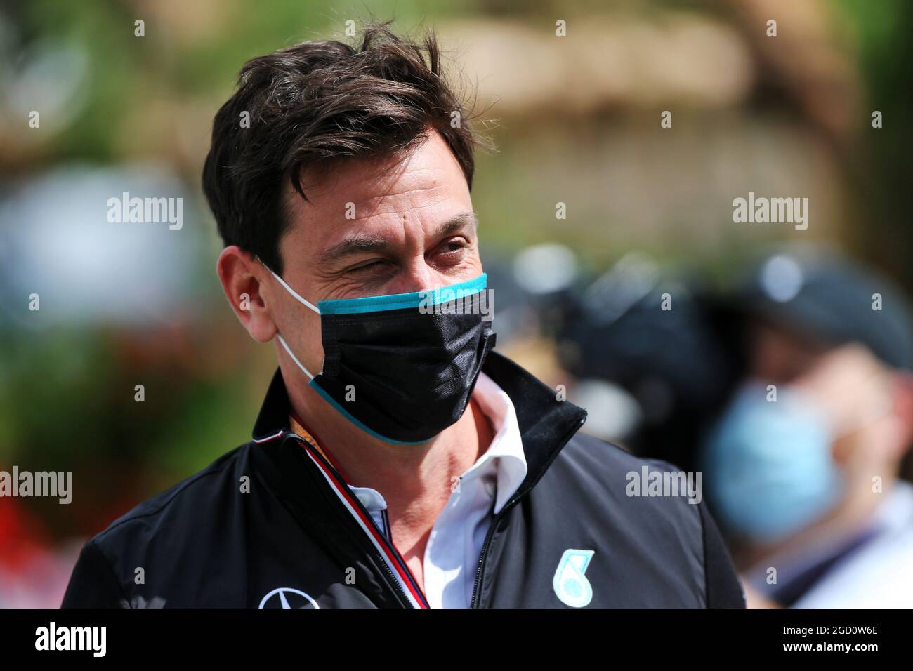 Toto Wolff (GER) Mercedes AMG F1 Aktionär und Executive Director. Steiermark Grand Prix, Sonntag 12. Juli 2020. Spielberg, Österreich. Stockfoto