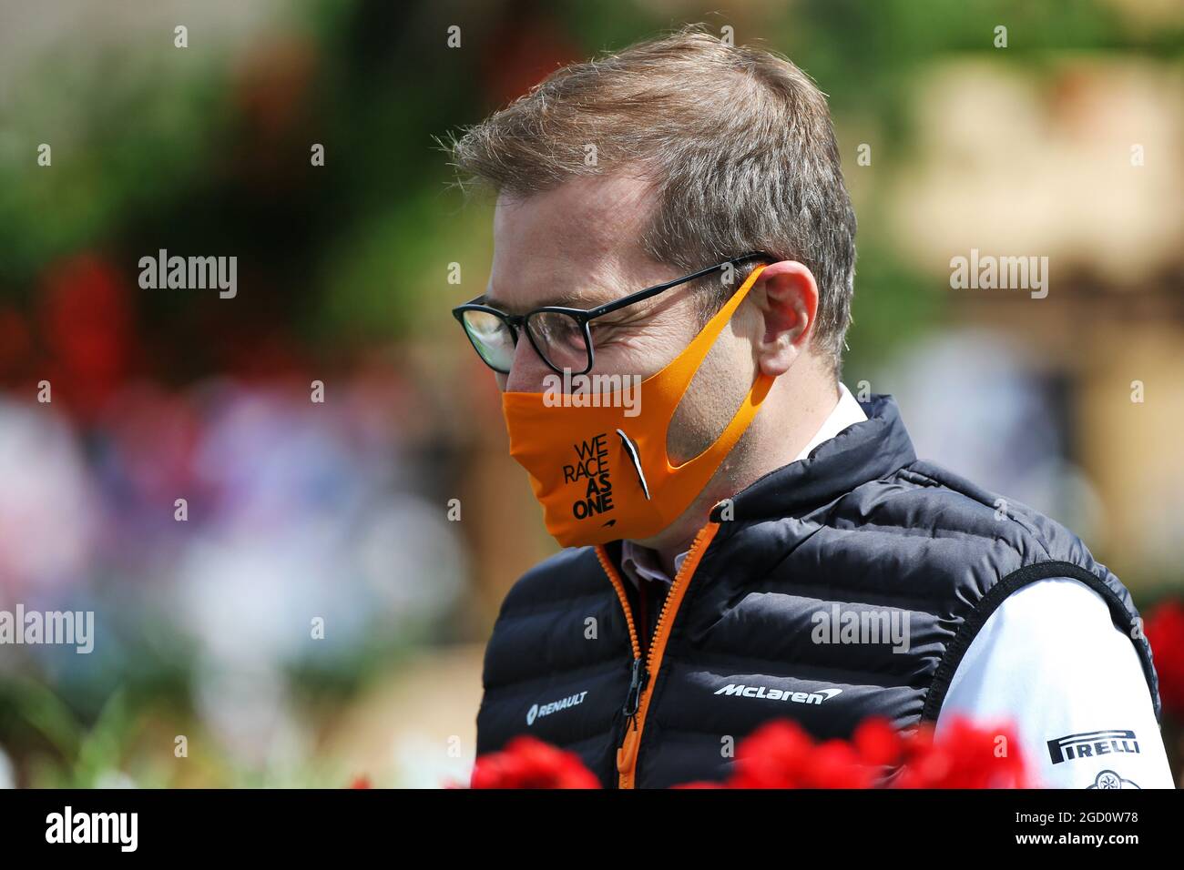 Andreas Seidl, McLaren Geschäftsführer. Steiermark Grand Prix, Sonntag 12. Juli 2020. Spielberg, Österreich. Stockfoto