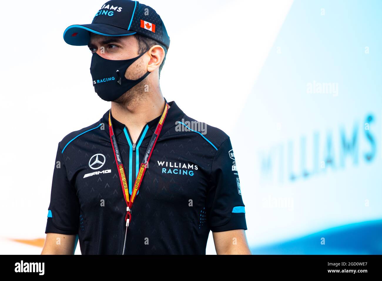 Nichola Latifi (CDN) Williams Racing. Großer Preis von Ungarn, Donnerstag, 16. Juli 2020. Budapest, Ungarn. Stockfoto
