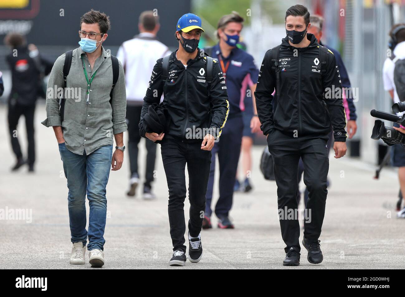 Daniel Ricciardo (AUS) Renault F1 Team. Großer Preis von Ungarn, Freitag, 17. Juli 2020. Budapest, Ungarn. Stockfoto