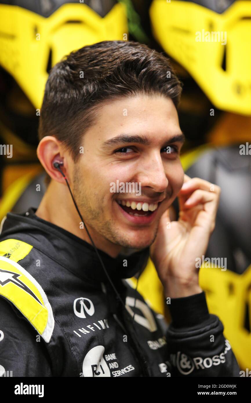 Esteban Ocon (FRA) Renault F1 Team. Großer Preis von Ungarn, Freitag, 17. Juli 2020. Budapest, Ungarn. Stockfoto