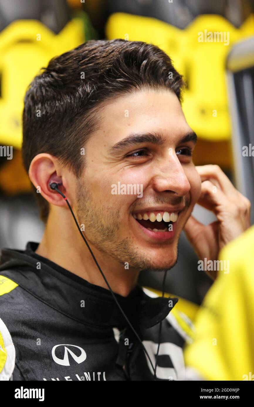 Esteban Ocon (FRA) Renault F1 Team. Großer Preis von Ungarn, Freitag, 17. Juli 2020. Budapest, Ungarn. Stockfoto