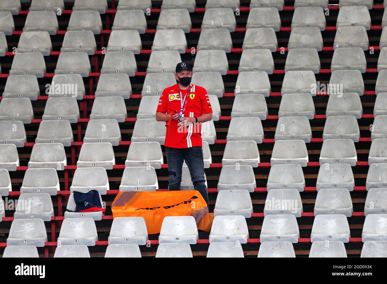 Atmosphäre im Kreislauf. Großer Preis von Ungarn, Sonntag, 19. Juli 2020. Budapest, Ungarn. Stockfoto