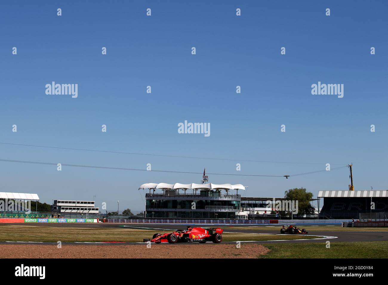 Sebastian Vettel (GER) Ferrari SF1000. Stockfoto