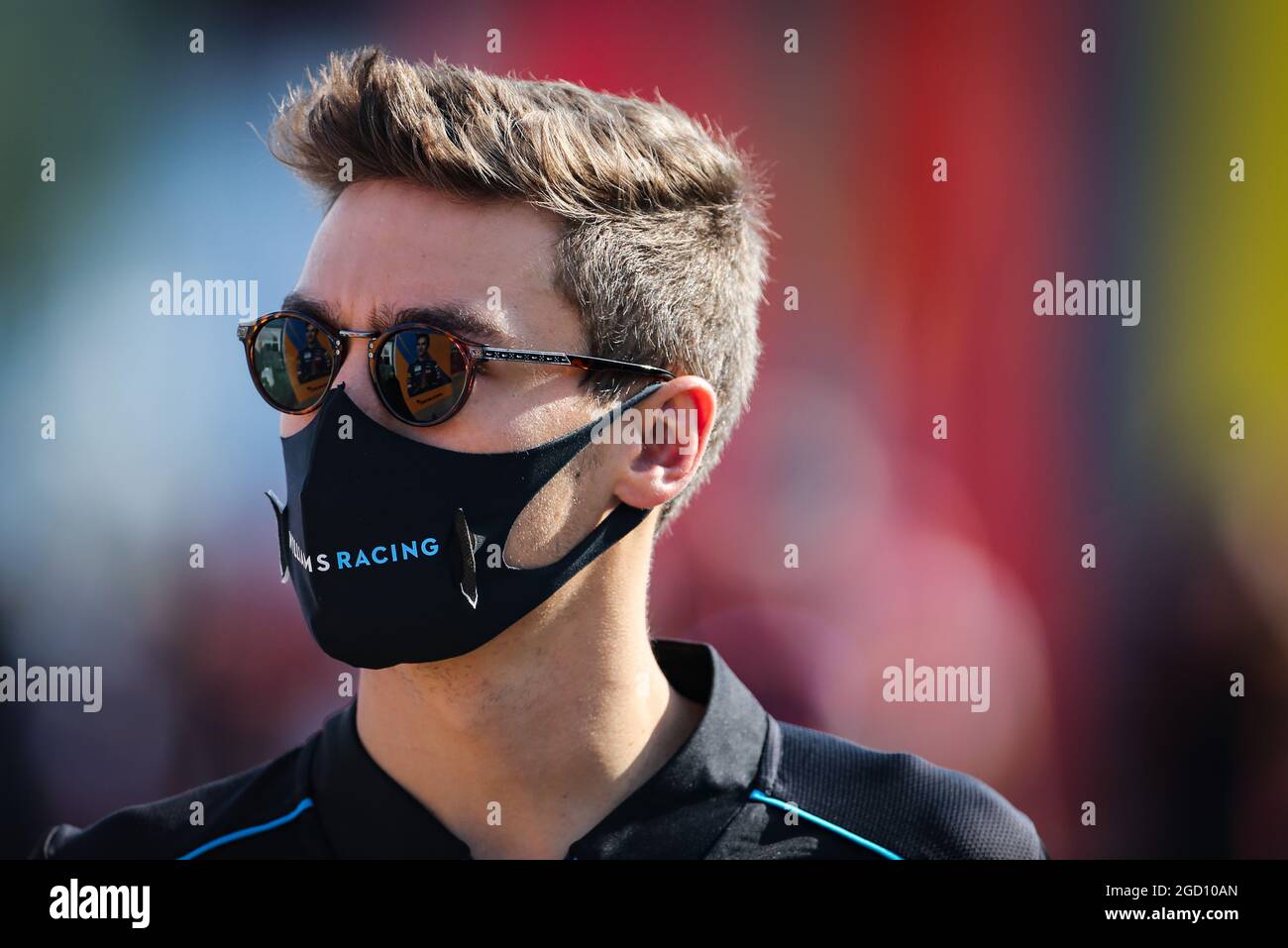 George Russell (GBR) Williams Racing. Großer Preis von Spanien, Sonntag, 16. August 2020. Barcelona, Spanien. Stockfoto