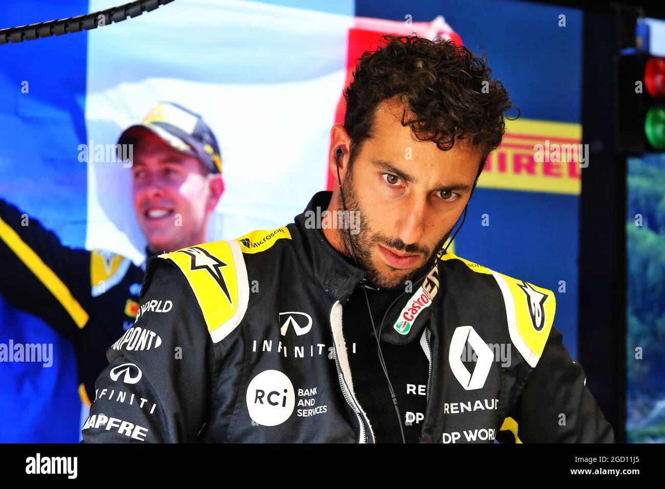 Daniel Ricciardo (AUS) Renault F1 Team. Großer Preis von Belgien, Sonntag, 30. August 2020. Spa-Francorchamps, Belgien. Stockfoto