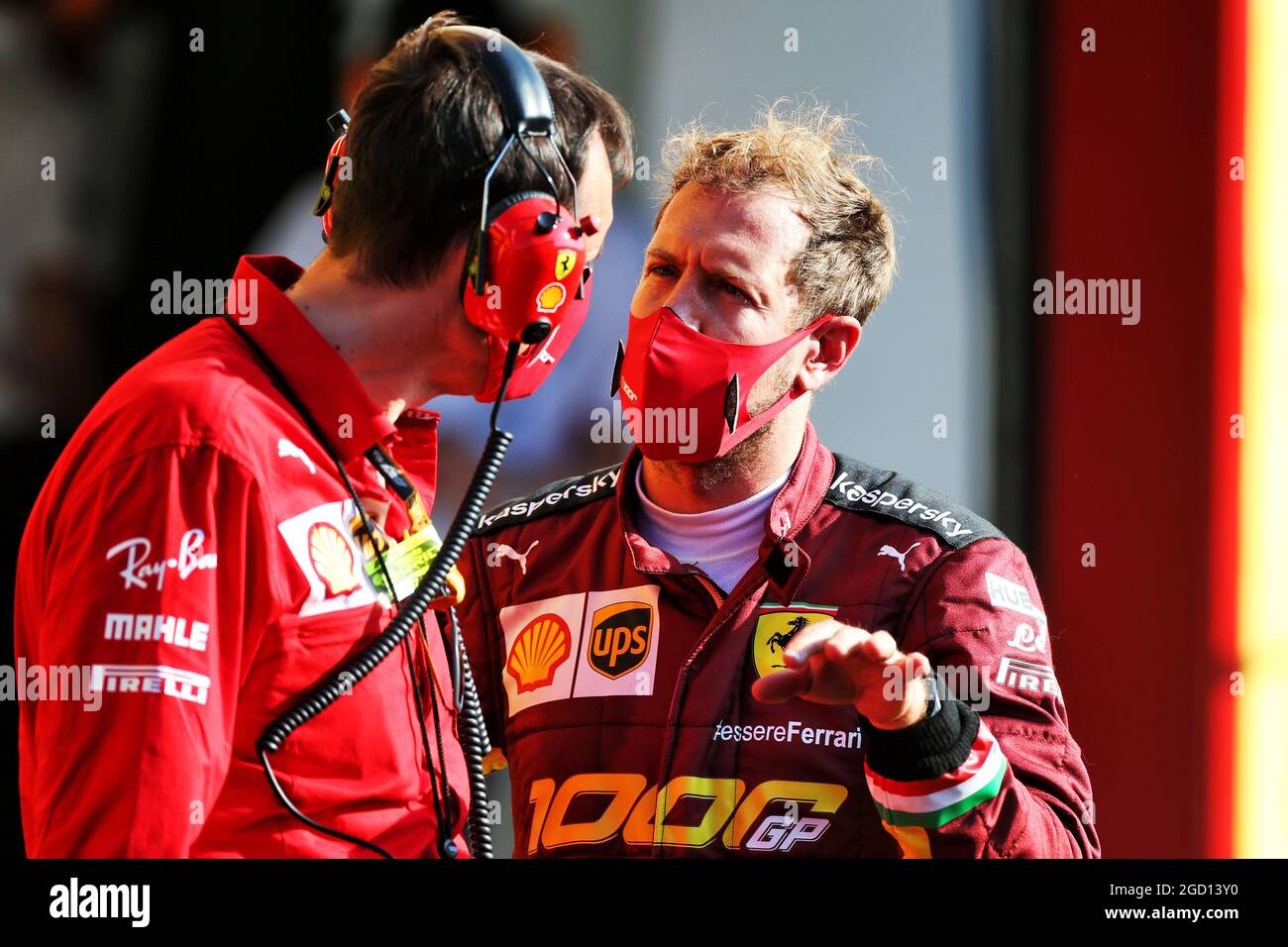 Sebastian Vettel (GER) Ferrari. Großer Preis der Toskana, Sonntag, 13. September 2020. Mugello Italien. Stockfoto