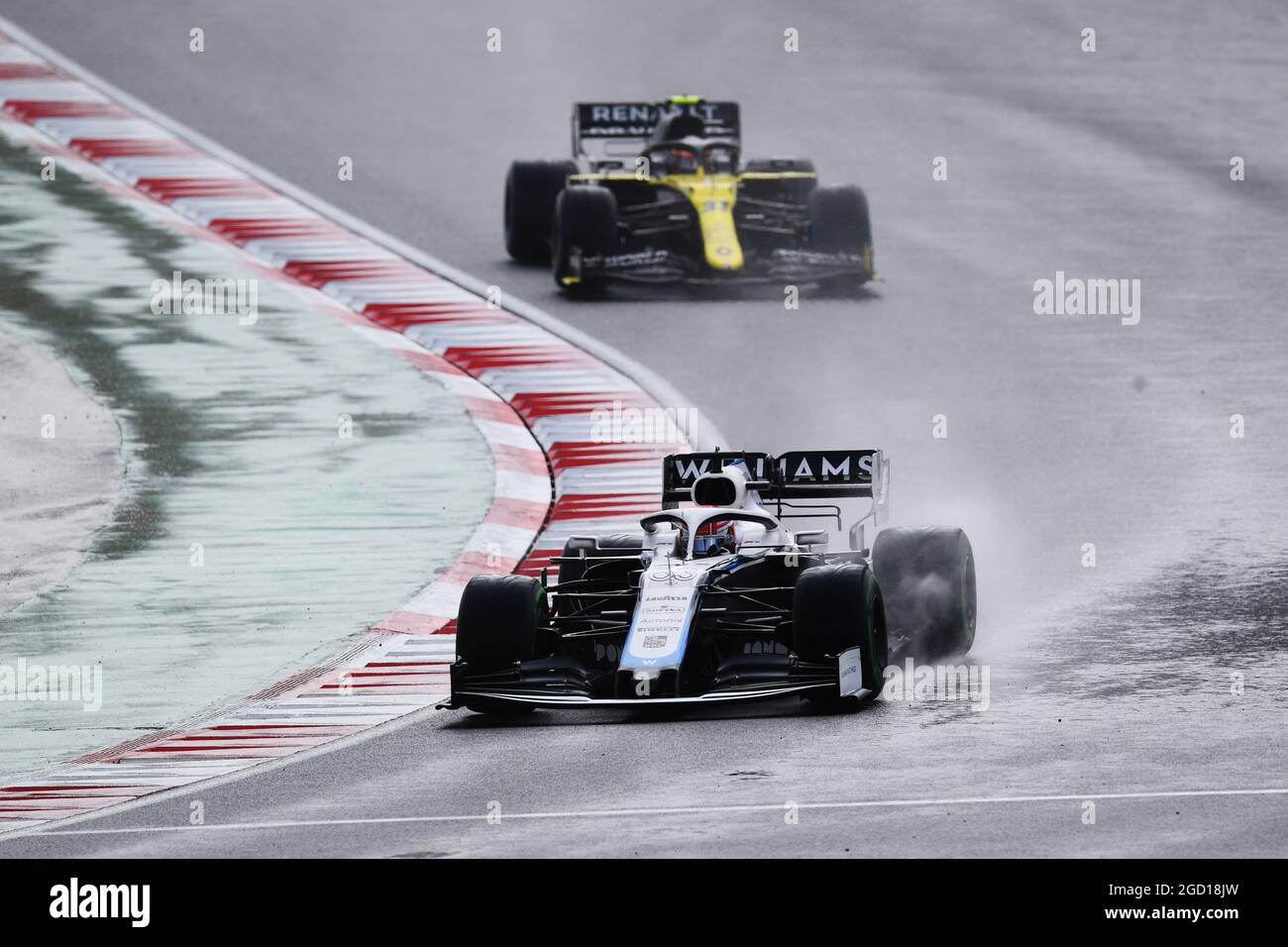 George Russell (GBR) Williams Racing FW43. Stockfoto