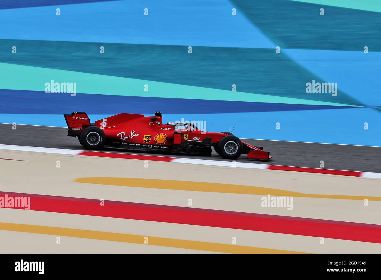 Sebastian Vettel (GER) Ferrari SF1000. Stockfoto