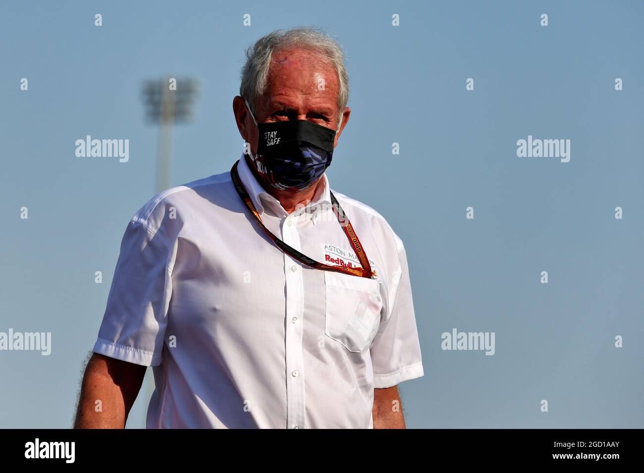 Dr. Helmut Marko (AUT) Red Bull Motorsport Consultant. Sakhir Grand Prix, Freitag, 4. Dezember 2020. Sakhir, Bahrain. Stockfoto