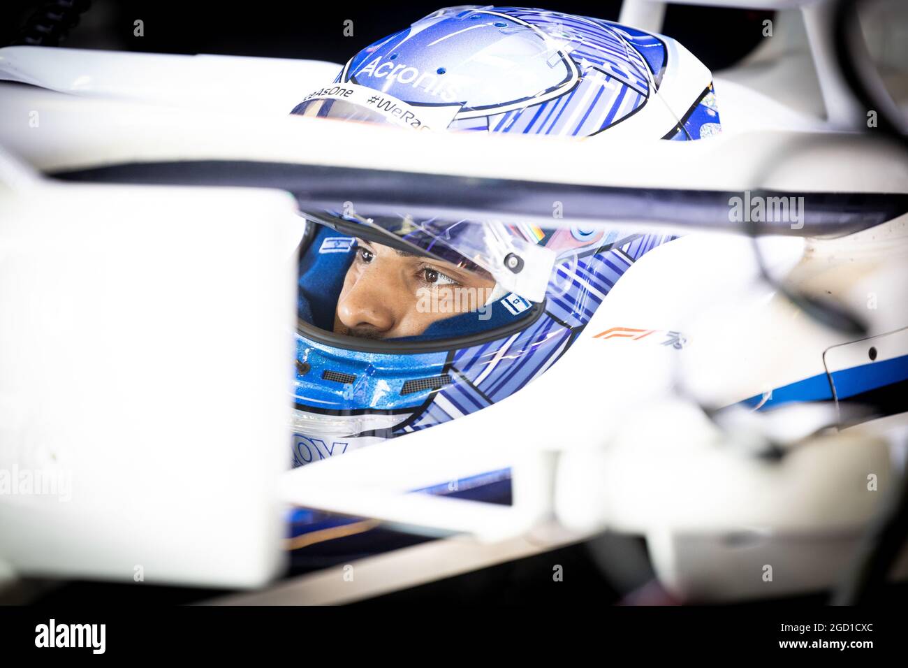 Roy Nissany (ISR) Williams Racing FW43 Testfahrer. Formula One Testing, Dienstag, 15. Dezember 2020. Yas Marina Circuit, Abu Dhabi, VAE. Stockfoto