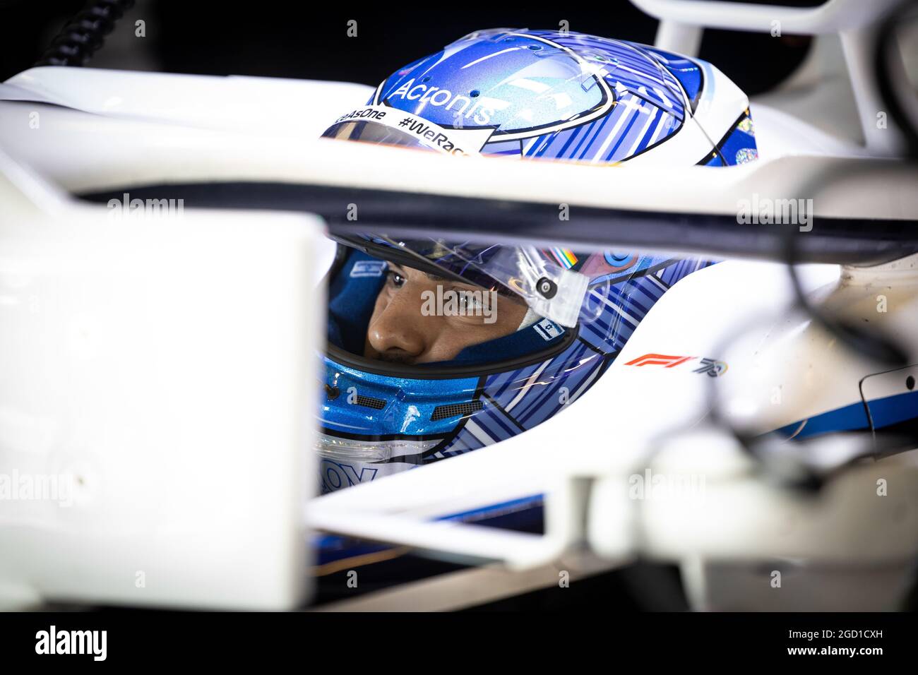 Roy Nissany (ISR) Williams Racing FW43 Testfahrer. Formula One Testing, Dienstag, 15. Dezember 2020. Yas Marina Circuit, Abu Dhabi, VAE. Stockfoto