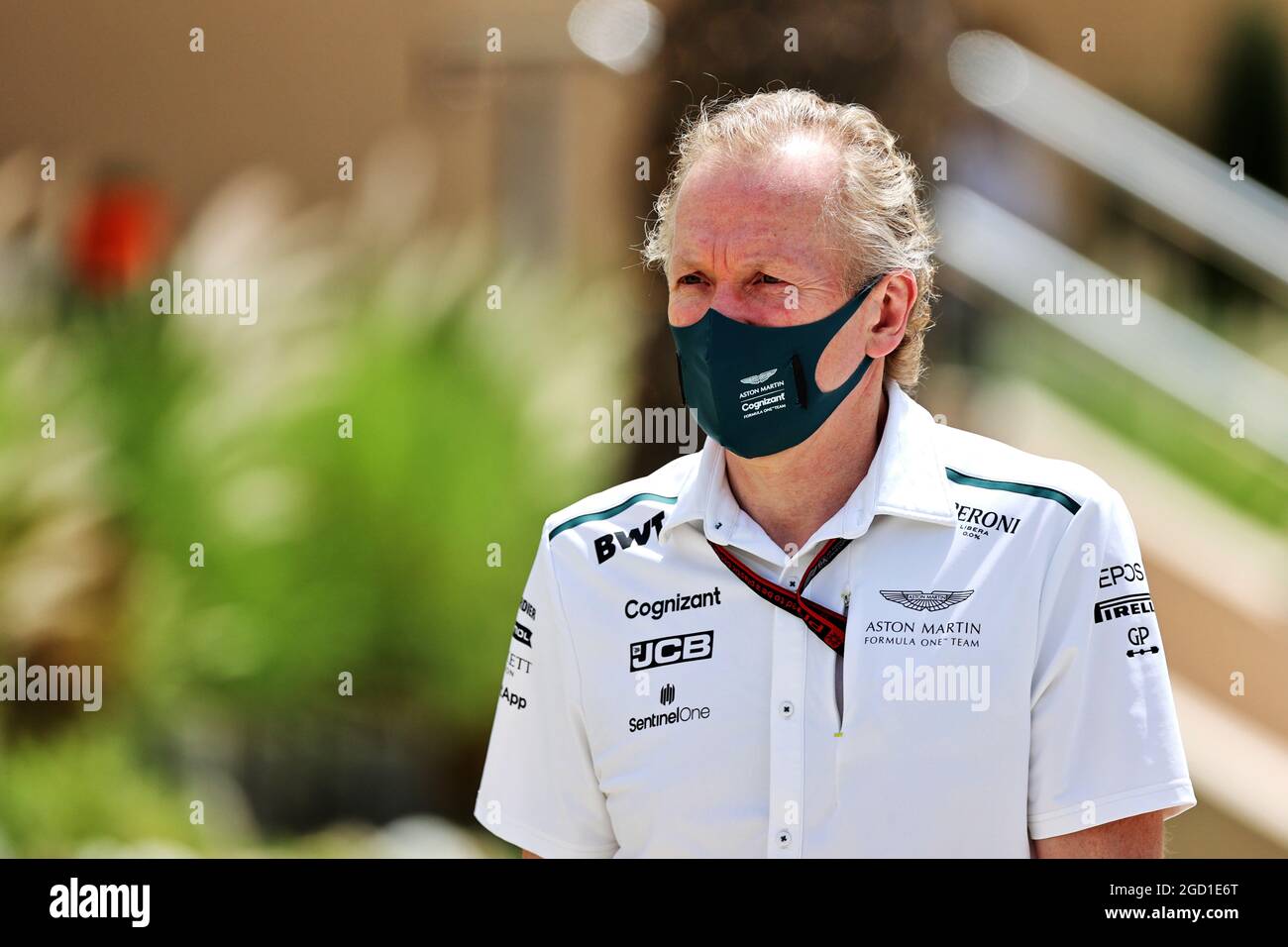 Andrew Green (GBR) Aston Martin F1 Team Technical Director. Großer Preis von Bahrain, Freitag, 26. März 2021. Sakhir, Bahrain. Stockfoto