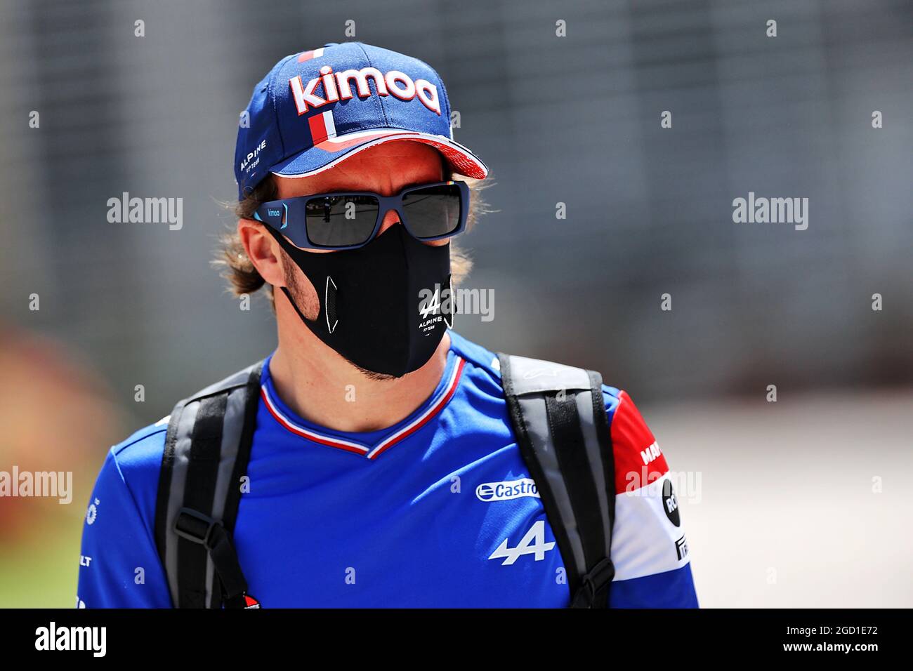 Fernando Alonso (ESP) Alpine F1 Team. Großer Preis von Bahrain, Freitag, 26th. März 2021. Sakhir, Bahrain. Stockfoto