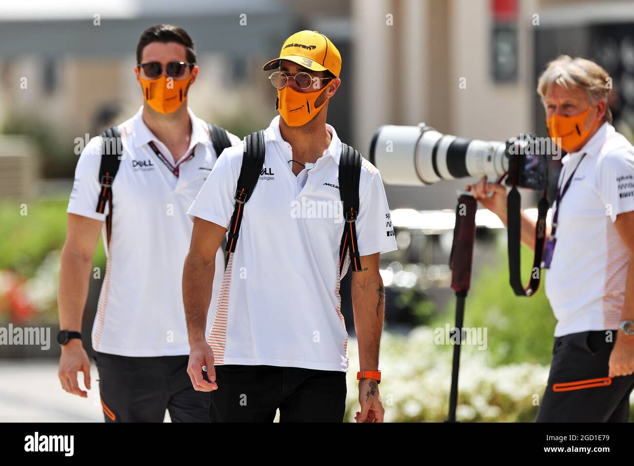 Daniel Ricciardo (AUS) McLaren. Großer Preis von Bahrain, Freitag, 26. März 2021. Sakhir, Bahrain. Stockfoto