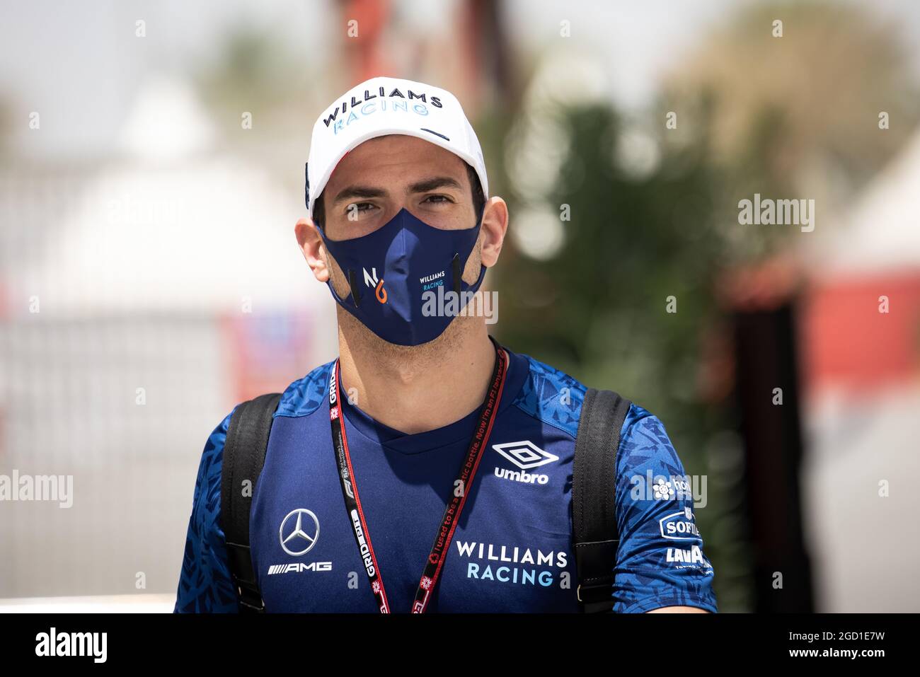 Nicholas Latifi (CDN) Williams Racing. Großer Preis von Bahrain, Freitag, 26th. März 2021. Sakhir, Bahrain. Stockfoto