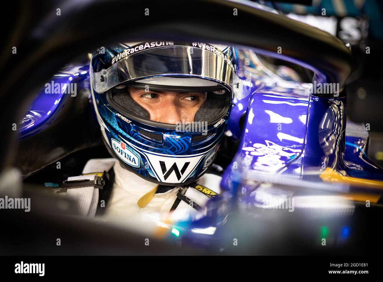 Nichola Latifi (CDN) Williams Racing FW43B. Großer Preis von Bahrain, Freitag, 26. März 2021. Sakhir, Bahrain. Stockfoto