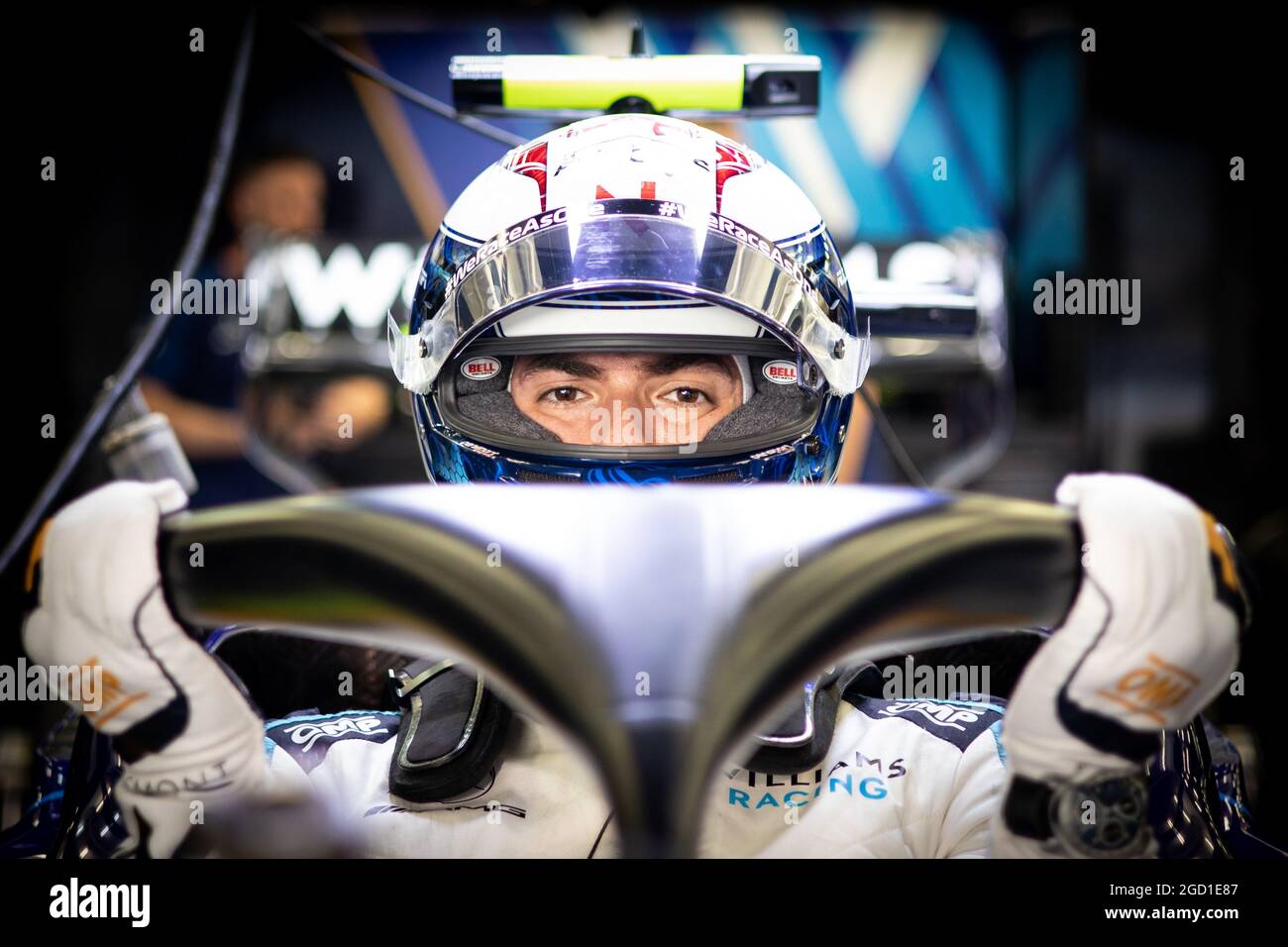 Nichola Latifi (CDN) Williams Racing FW43B. Großer Preis von Bahrain, Freitag, 26. März 2021. Sakhir, Bahrain. Stockfoto