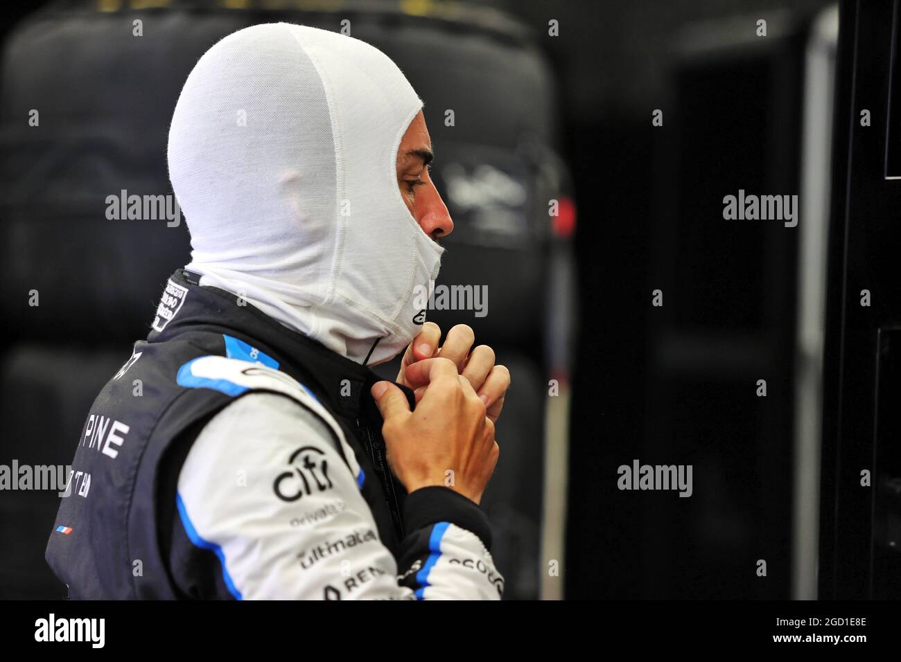 Fernando Alonso (ESP) Alpine F1 Team. Großer Preis von Bahrain, Freitag, 26th. März 2021. Sakhir, Bahrain. Stockfoto