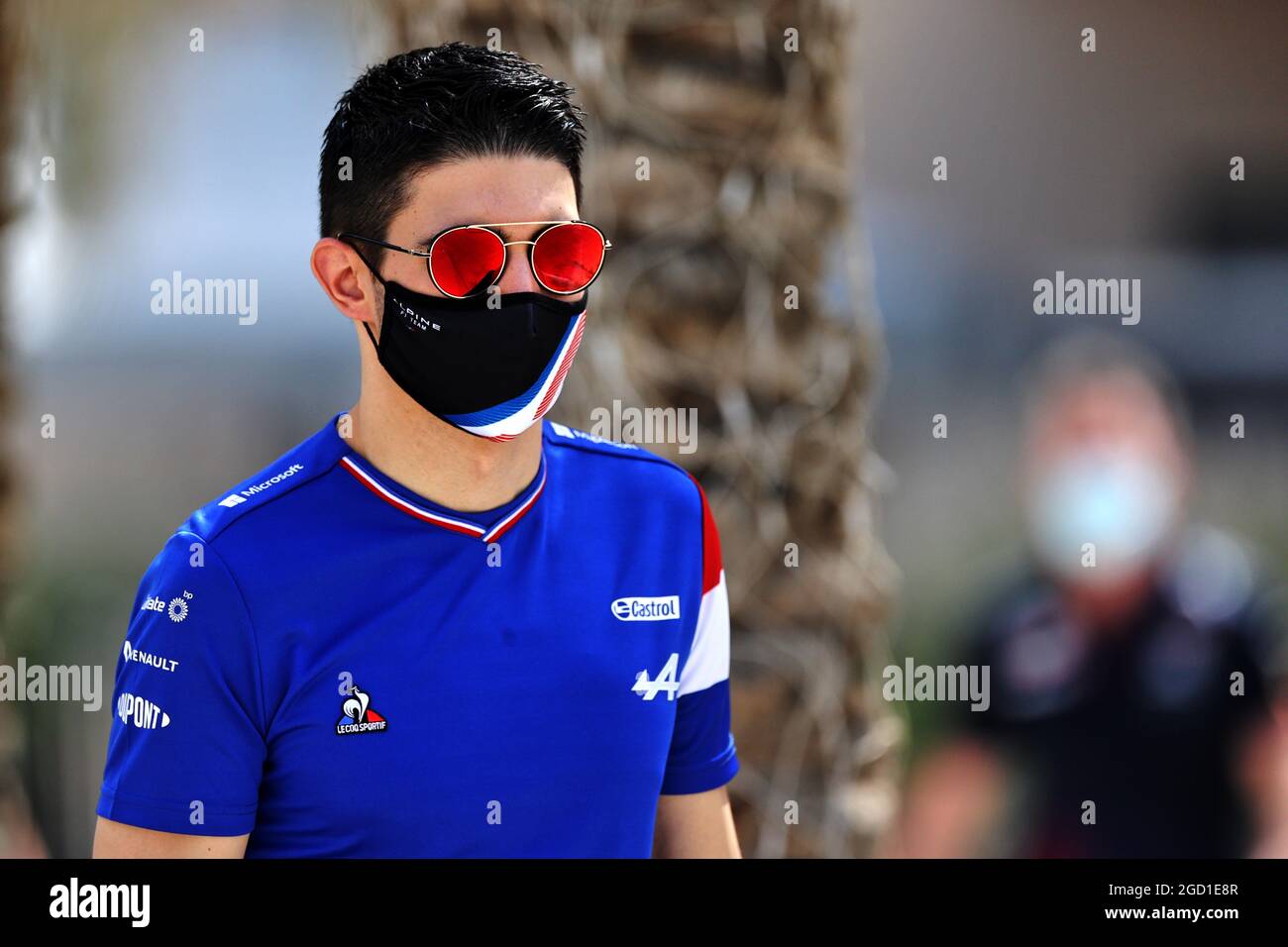 Esteban Ocon (FRA) Alpine F1 Team. Großer Preis von Bahrain, Freitag, 26th. März 2021. Sakhir, Bahrain. Stockfoto