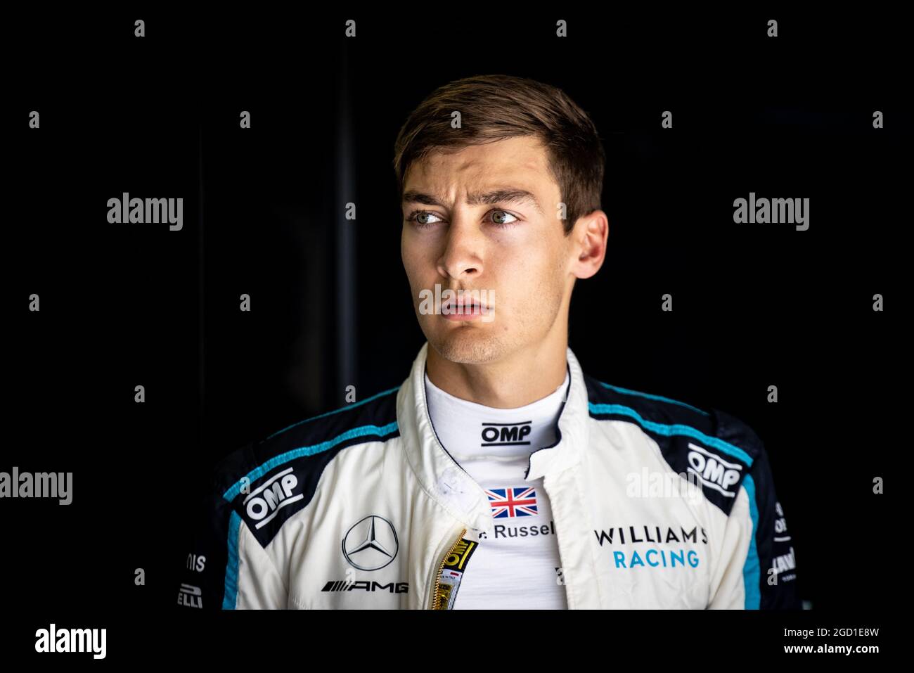 George Russell (GBR) Williams Racing. Großer Preis von Bahrain, Freitag, 26th. März 2021. Sakhir, Bahrain. Stockfoto