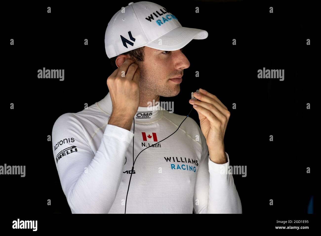 Nicholas Latifi (CDN) Williams Racing. Großer Preis von Bahrain, Freitag, 26th. März 2021. Sakhir, Bahrain. Stockfoto