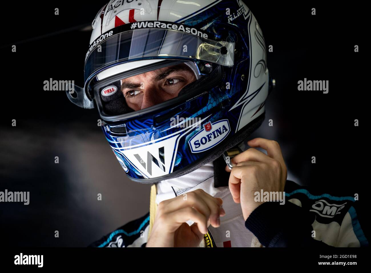 Nicholas Latifi (CDN) Williams Racing. Großer Preis von Bahrain, Freitag, 26th. März 2021. Sakhir, Bahrain. Stockfoto
