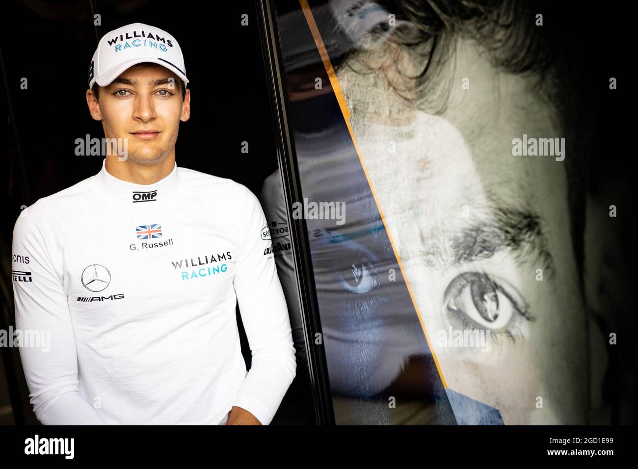 George Russell (GBR) Williams Racing. Großer Preis von Bahrain, Freitag, 26th. März 2021. Sakhir, Bahrain. Stockfoto