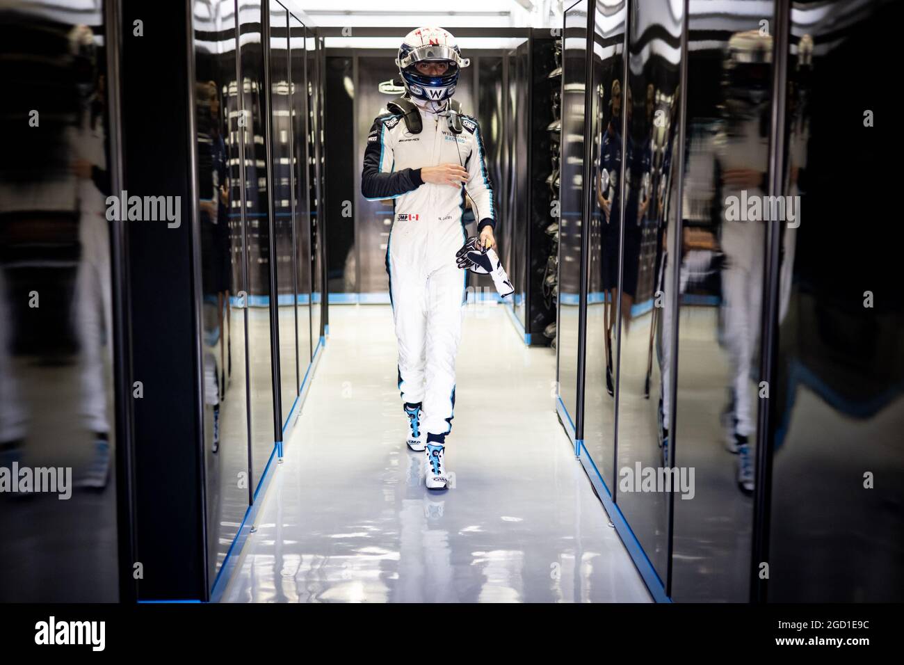 Nicholas Latifi (CDN) Williams Racing. Großer Preis von Bahrain, Freitag, 26th. März 2021. Sakhir, Bahrain. Stockfoto