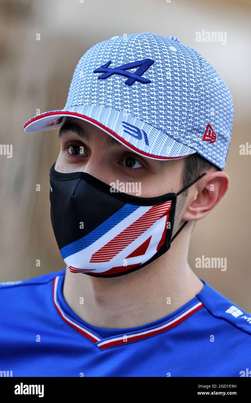 Esteban Ocon (FRA) Alpine F1 Team. Großer Preis von Bahrain, Freitag, 26th. März 2021. Sakhir, Bahrain. Stockfoto